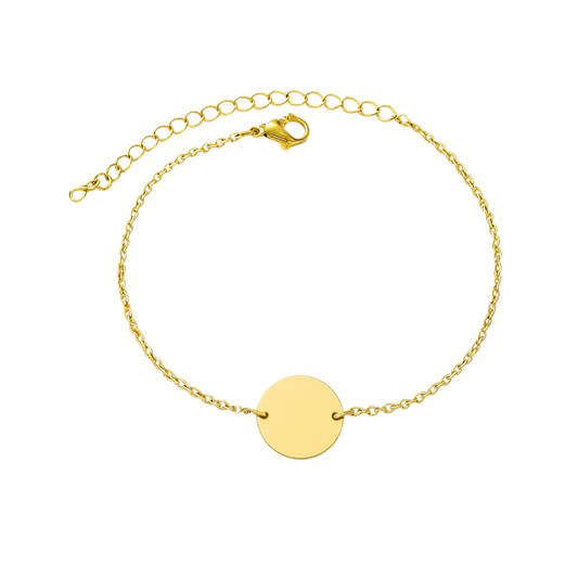 Bracciale Eleganza Tonda – Oro e Stile Unico