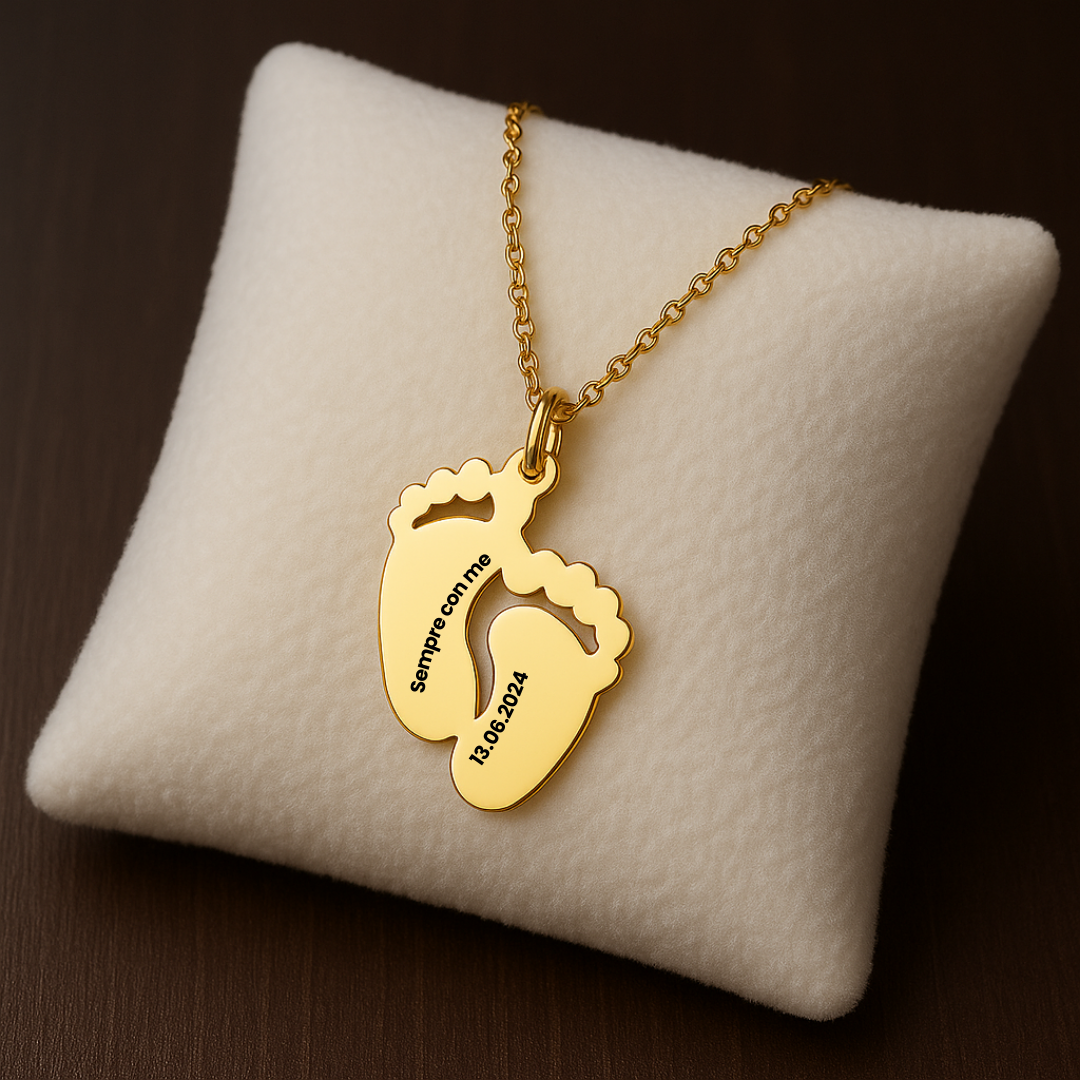 Passi d’Amore – Collana in Oro
