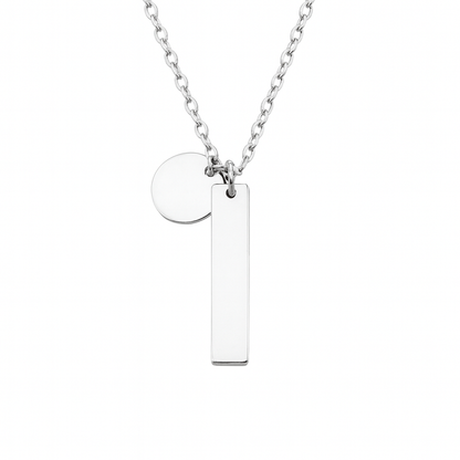 Armonia d’Oro – Collana Minimal con Doppio Ciondolo