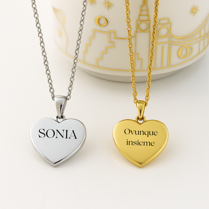 Cuore Prezioso – Collana in Oro Minimal
