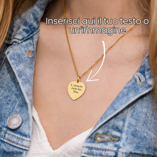 Cuore Prezioso – Collana in Oro Minimal