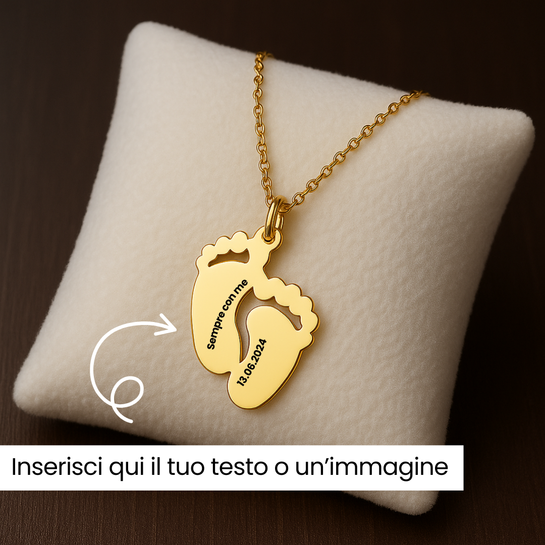 Passi d’Amore – Collana in Oro