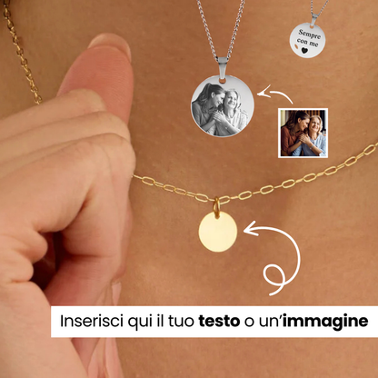 Ciondolo Minimal Personalizzato